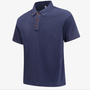 DARKFIELD Washed Polo Kurzarm