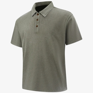 DARKFIELD Washed Polo Kurzarm