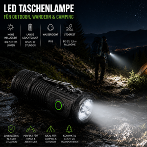 FELDCRAFT EDC Taschenlampe LED