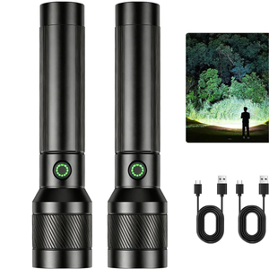 IRONCORE Taktiklampe Zoom Aufladbar