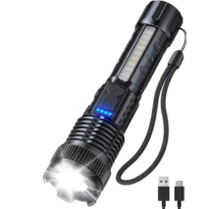 MULTICORE Taktiklampe 6 Modi LED